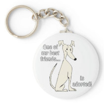 Adopted~Cream keychains