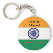 Adopted India Kids Key Chain