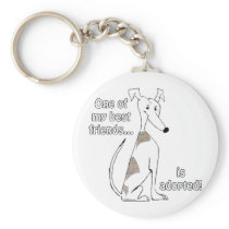Adopted~WhitewithBrindle keychains