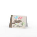 Adoption Announcement - Bird's Nest Cards