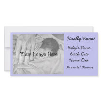 Adoption Announcement Finally Home Photo Card Template