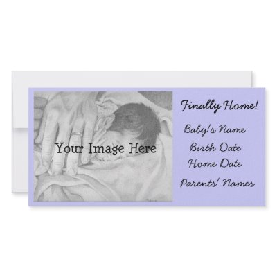 Adoption Announcement Finally Home Photo Card Template by adoptiondesigns