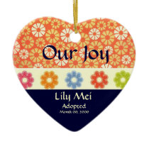 Adoption Announcement Keepsake Ornament