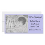 Adoption Announcement Sweet Dreams Photo Greeting Card