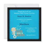 Adoption Baby Shower Boy Custom Invite