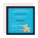 Adoption Baby Shower Boy Custom Invitation