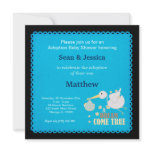Adoption Baby Shower Boy Personalized Invite