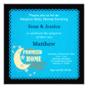 Adoption Baby Shower Boy Personalized Invitation