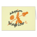 Adoption Brings Love Card cards