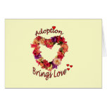 Adoption Brings Love Card cards