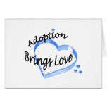 Adoption Brings Love Card cards