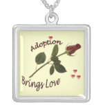 Adoption Brings Love Necklace necklaces