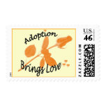 Adoption Brings LOVE Postage Stamps stamps