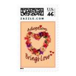 Adoption Brings LOVE Postage Stamps stamps