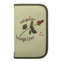 Adoption Brings Love Red Rose Planner Folio