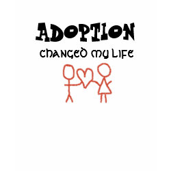 Adoption changed my life shirt