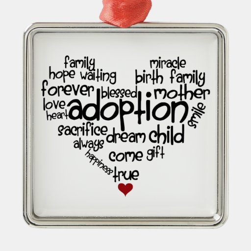 adoption christmas ornament zazzle adoption christmas ornament zazzle