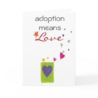 adoption congratulations card
