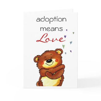 adoption congratulations card