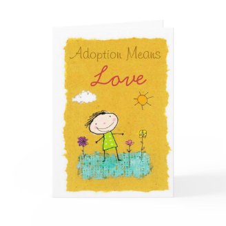 adoption congratulations card