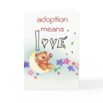adoption congratulations card