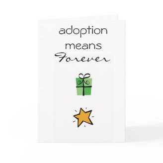 adoption congratulations card