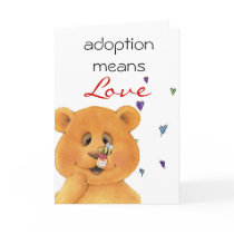 adoption congratulations card
