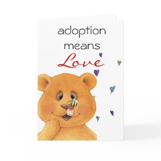adoption congratulations card