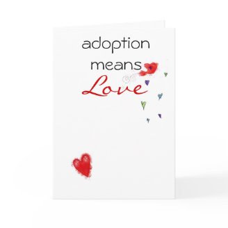 adoption congratulations card