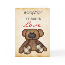 adoption congratulations card
