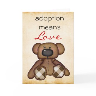 adoption congratulations card