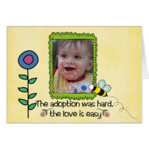 adoption day card cards