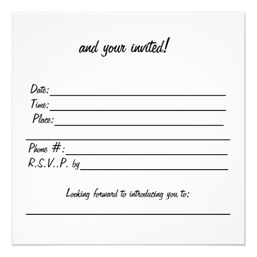 adoption day party invitation