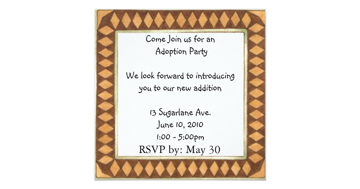 adoption day party invitation | Zazzle
