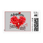 Adoption Forever Family Postage Stamps stamps
