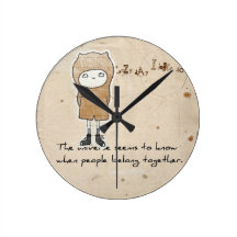 adoption gifts round clocks