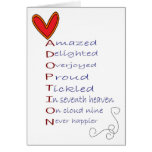 Adoption greeting card