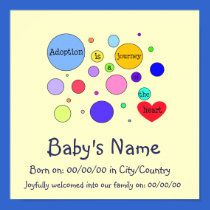 Adoption Journey Keepsake Poster posters