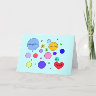 Adoption Journey of Heart Circles Greeting Cards