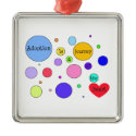 Adoption Journey of Heart Circles Christmas Tree Ornament