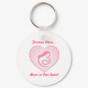Adoption Key Chain Pink keychains by UofMom Adoption Key Chain Pink keychains