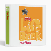 Adoption Life Book Vinyl Binder