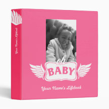 Adoption Life Book wings 3 Ring Binder