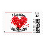 Adoption LOVE Blossoms Postage Stamps stamps