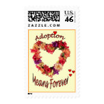 Adoption Means Forever Postage Stamps stamps