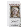 adoption photo card
