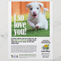 Adoption Poster - Little Rock Animal Village flyers