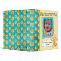 adoption scrapbook/ photo album. binders