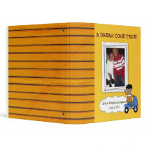 adoption scrapbook/ photo album. binders