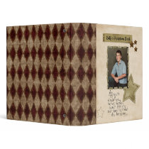 adoption scrapbook/ photo album. binders